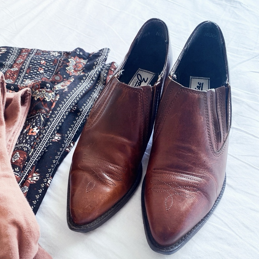 Zodiac western bootie shoe